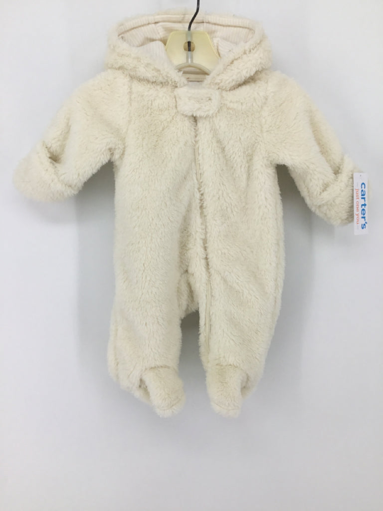 Just One You Made by Carters Child Size Newborn Cream Outerwear - girls