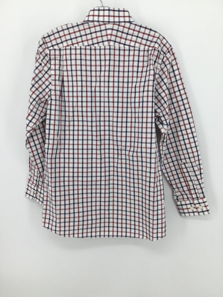 Nordstrom Child Size 12 Multi-Color Checkered Shirt - boys