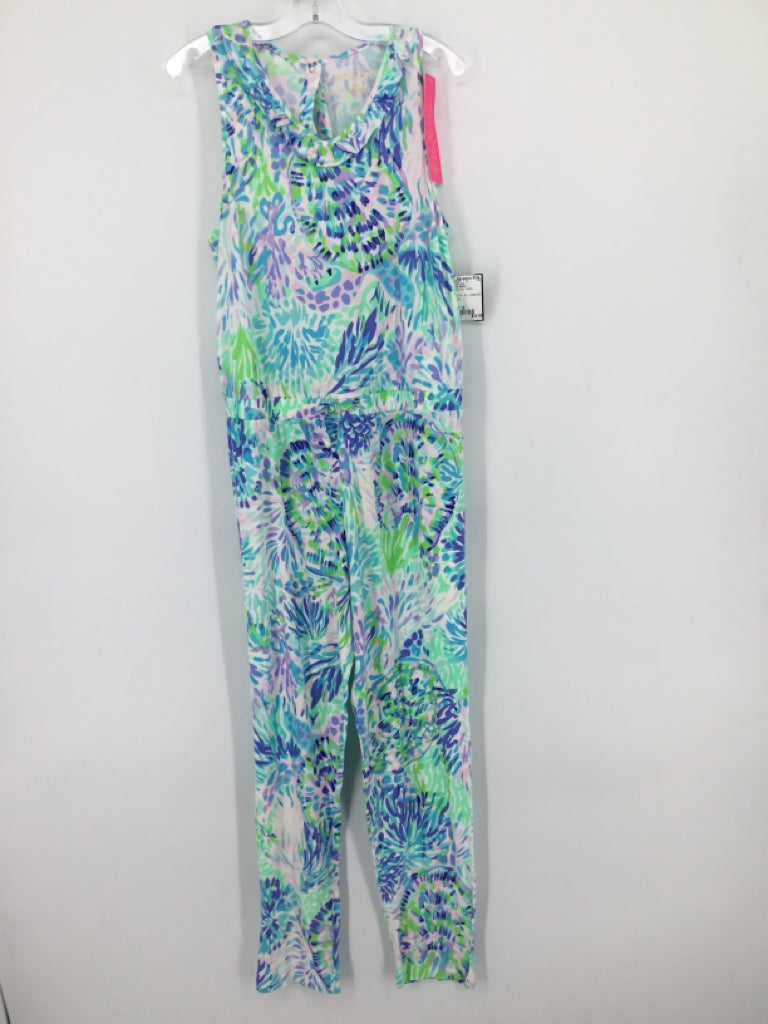 Lilly Pulitzer Child Size 12 Blue Outfit - girls