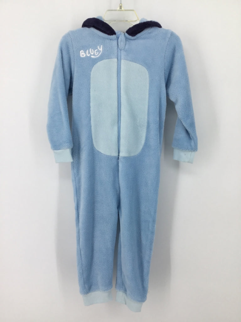 Bluey Child Size 2 Blue Character Pajamas - boys