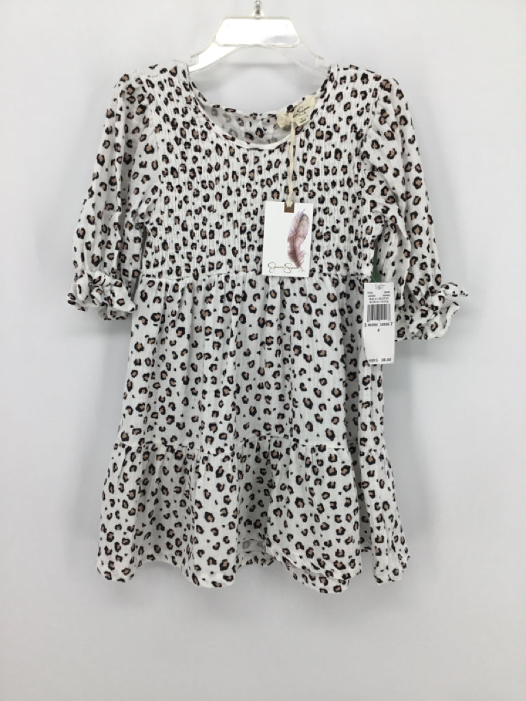 Jessica Simpson Child Size 4 White Dress - girls