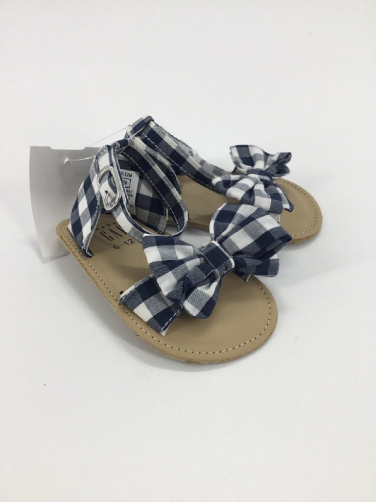 Baby Gap Child Size 3 Toddler Navy Sandals/Flip Flops