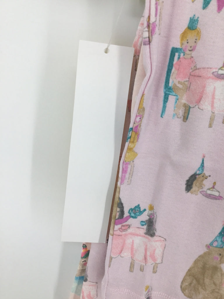 Burt's Bees Baby Child Size 4 Pink Pajamas - girls