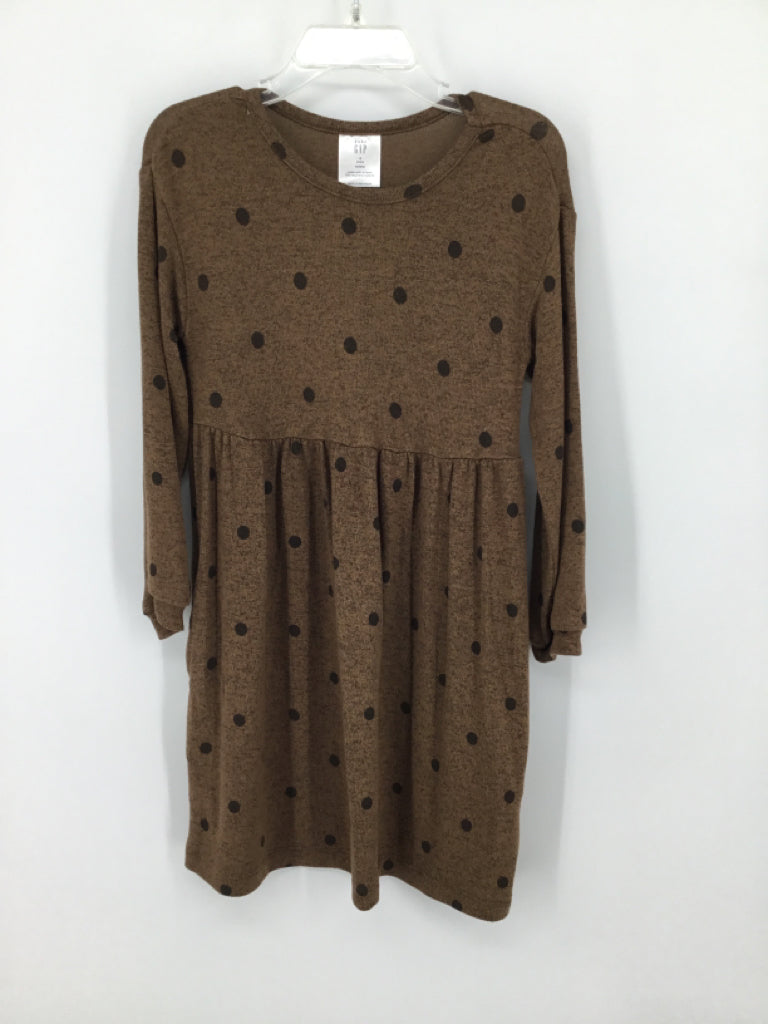 Baby Gap Child Size 4 Brown Dress - girls