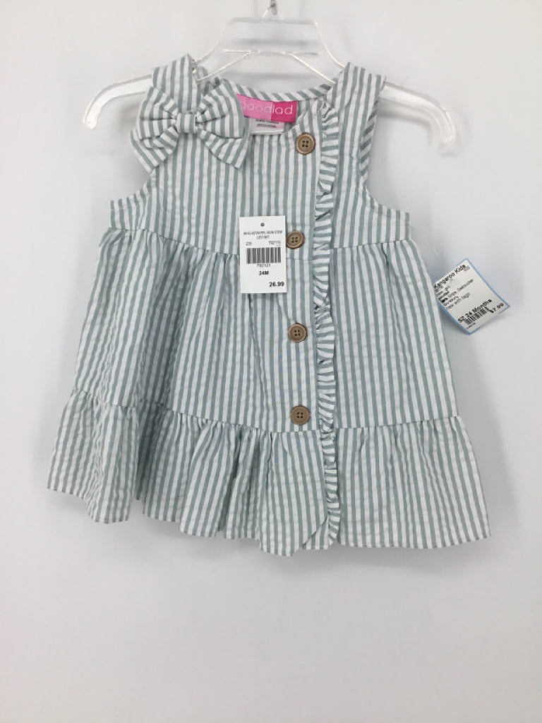 goodlad Child Size 24 Months Green Dress - girls