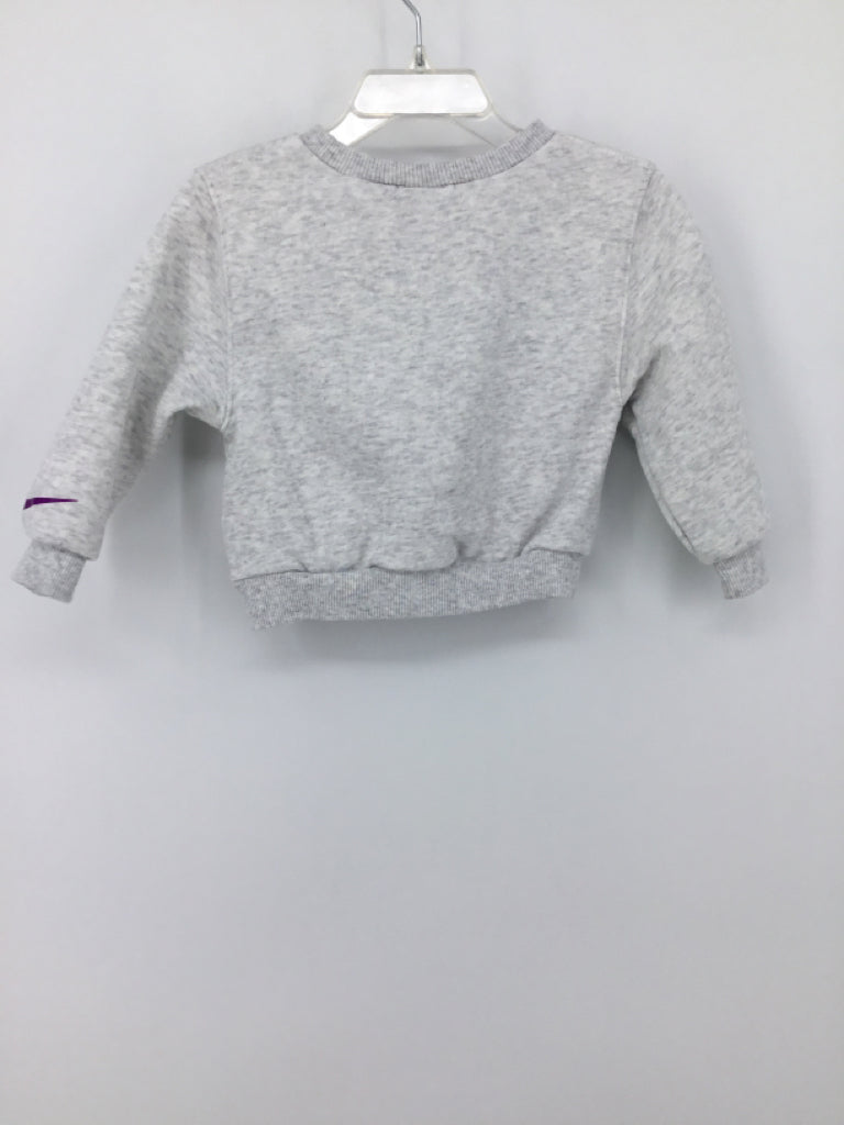 Nike Child Size 18 Months Gray Sweatshirt - girls