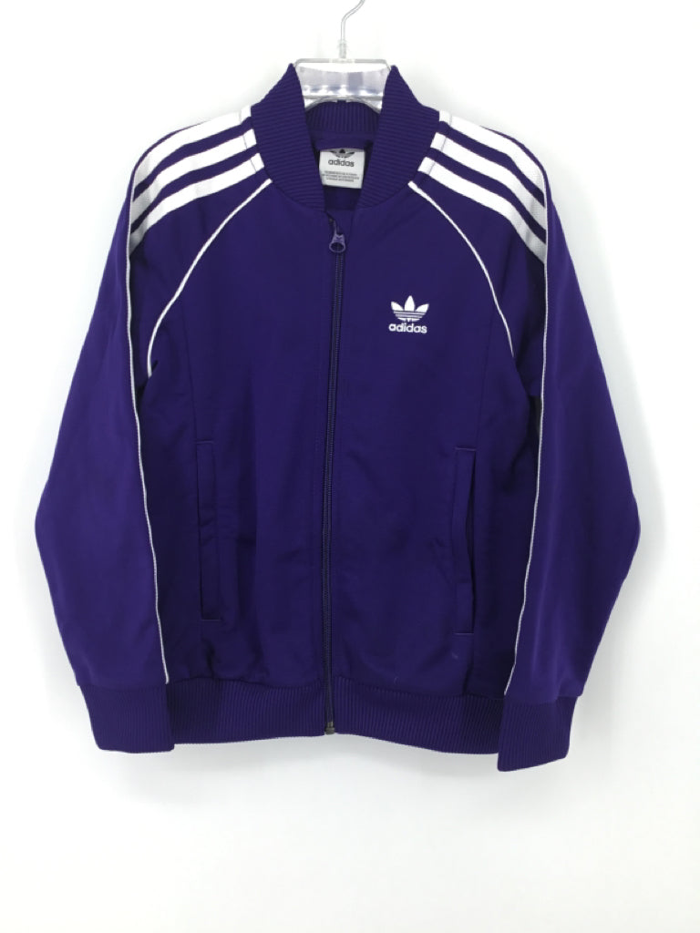 Adidas Child Size 6 Purple Jacket - girls
