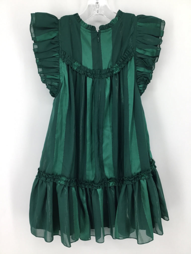 Ivy City Child Size 8 Green Dress - girls