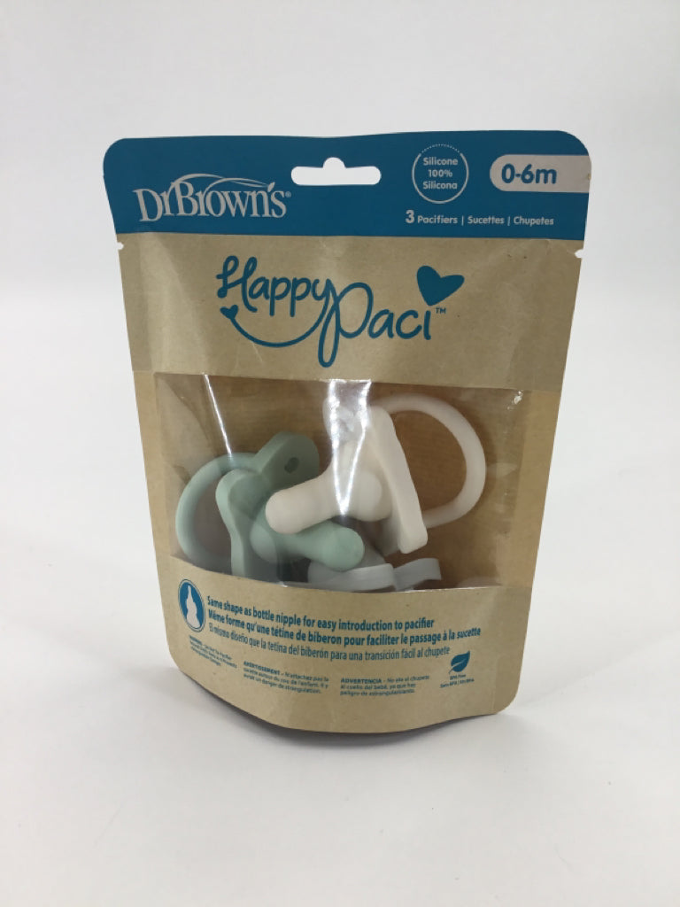 Dr Browns Happy Paci Set of 3