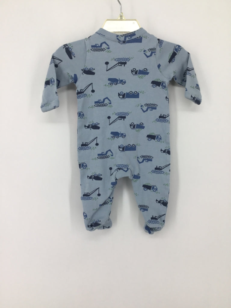 Nordstrom Child Size Newborn Blue Sleepers
