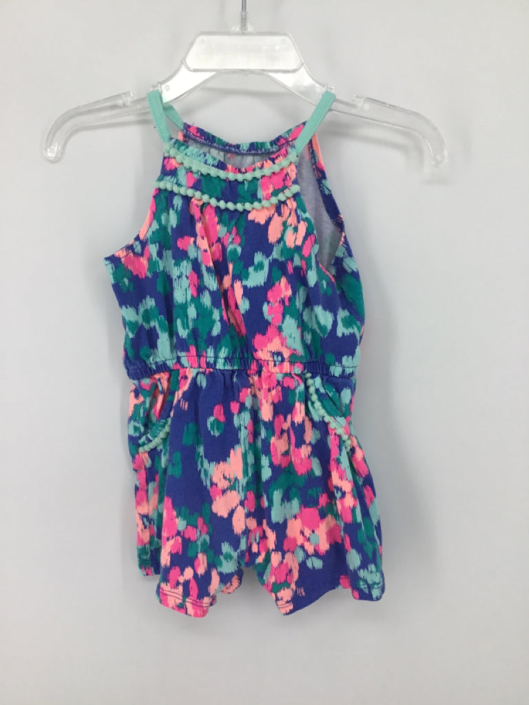 Cherokee Child Size 6-9 Months Blue Outfit - girls