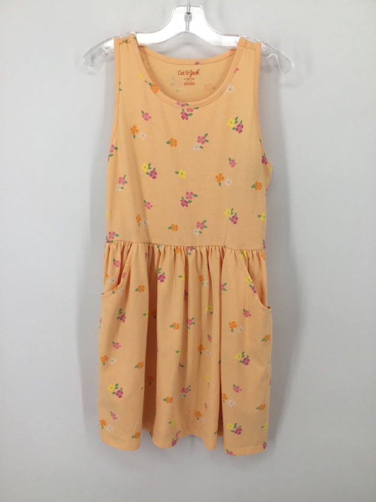 Cat & Jack Child Size 10 Orange Dress - girls