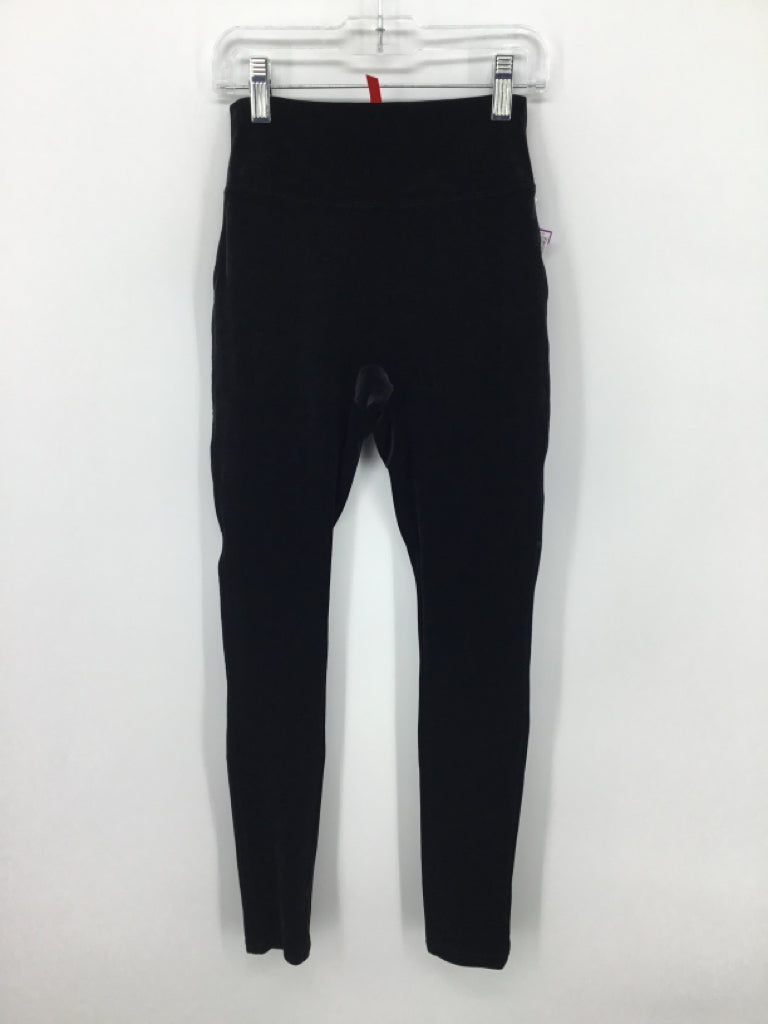 Spanx Child Size 7 Black Pants - girls