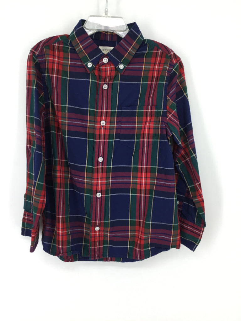 Crewcuts Child Size 4 Multi-Color Plaid Shirt - boys