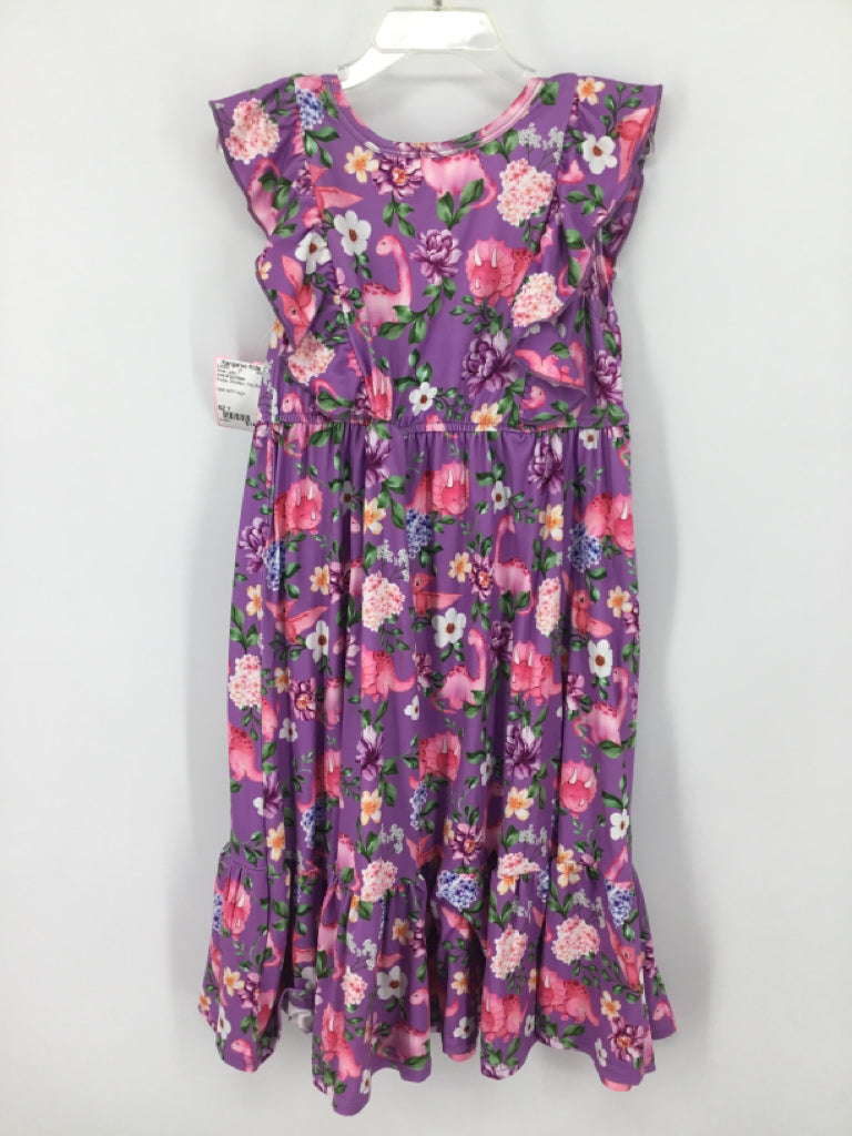 Love & Sprinkles Child Size 7 Purple Dress - girls