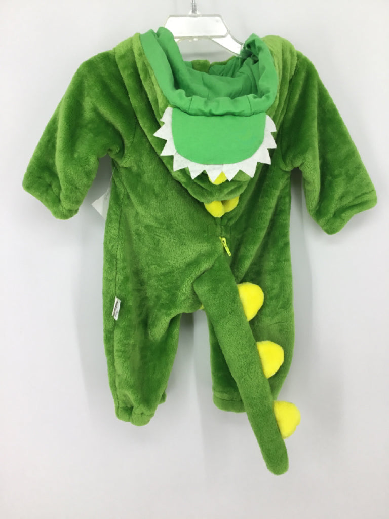 brandless Child Size 3-6 Months Green Dinosaur Halloween Costume