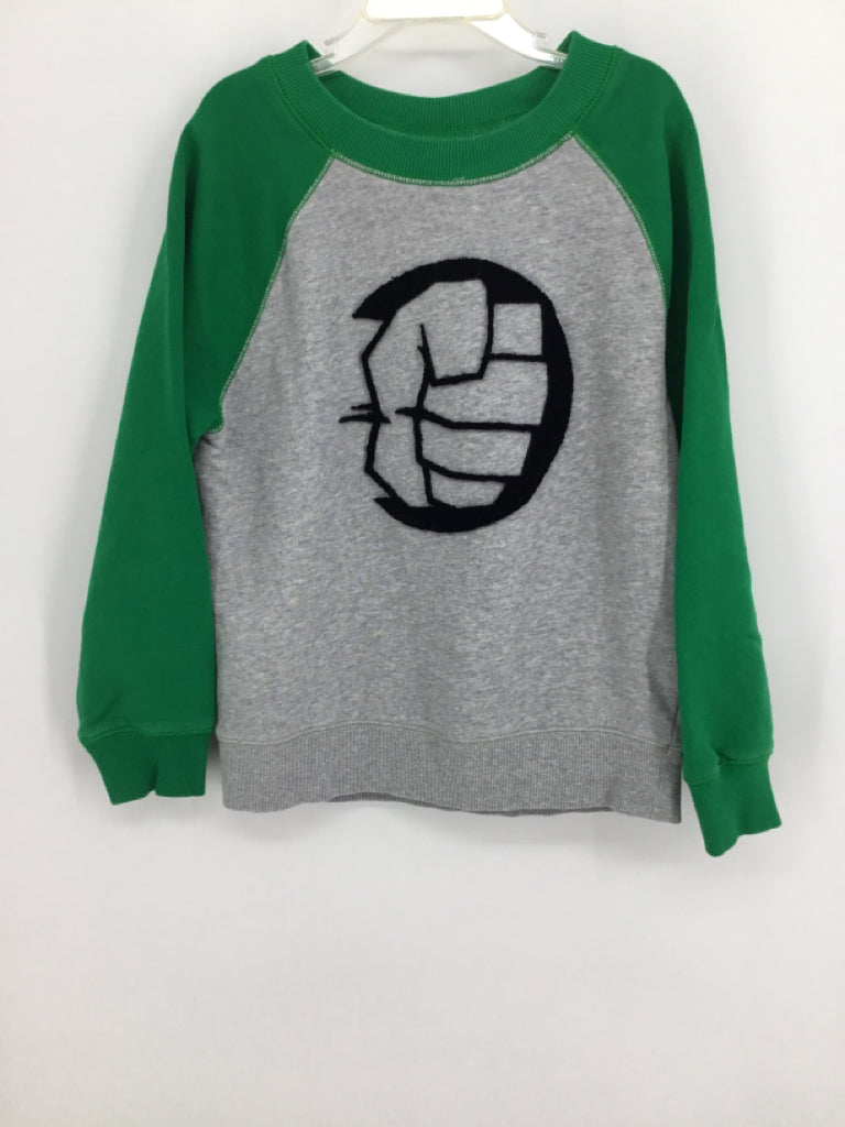 Hanna Andersson + Marvel Child Size 6 Green Character Sweatshirt - boys