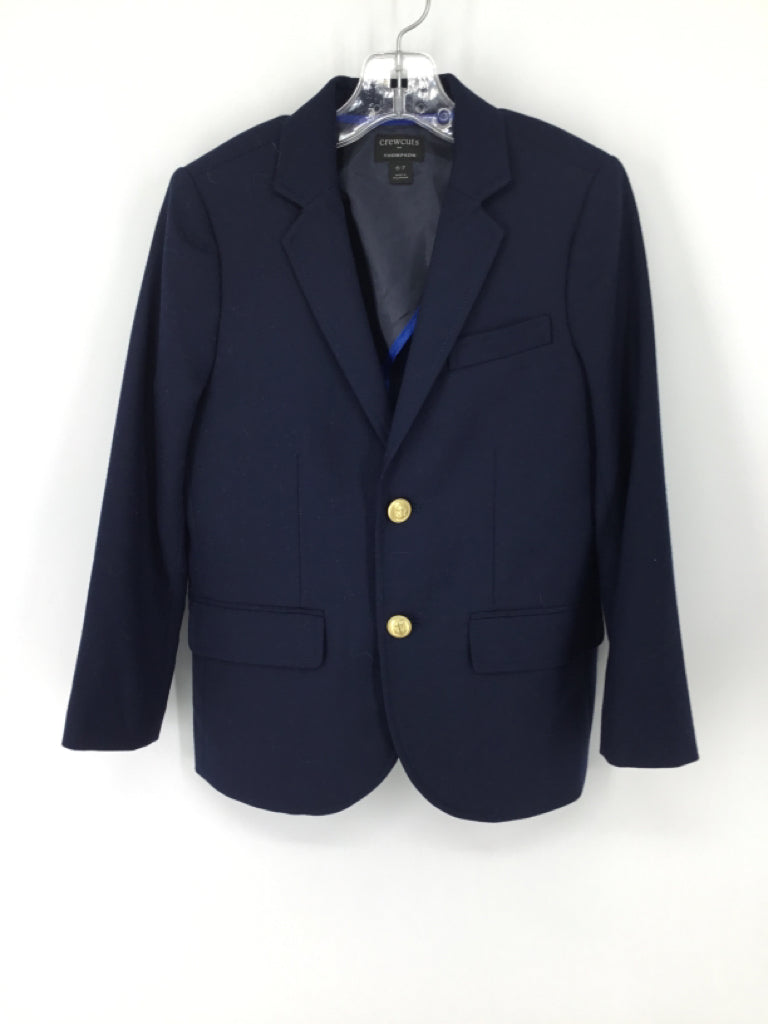 Crewcuts Child Size 6 Navy Solid Blazer - boys