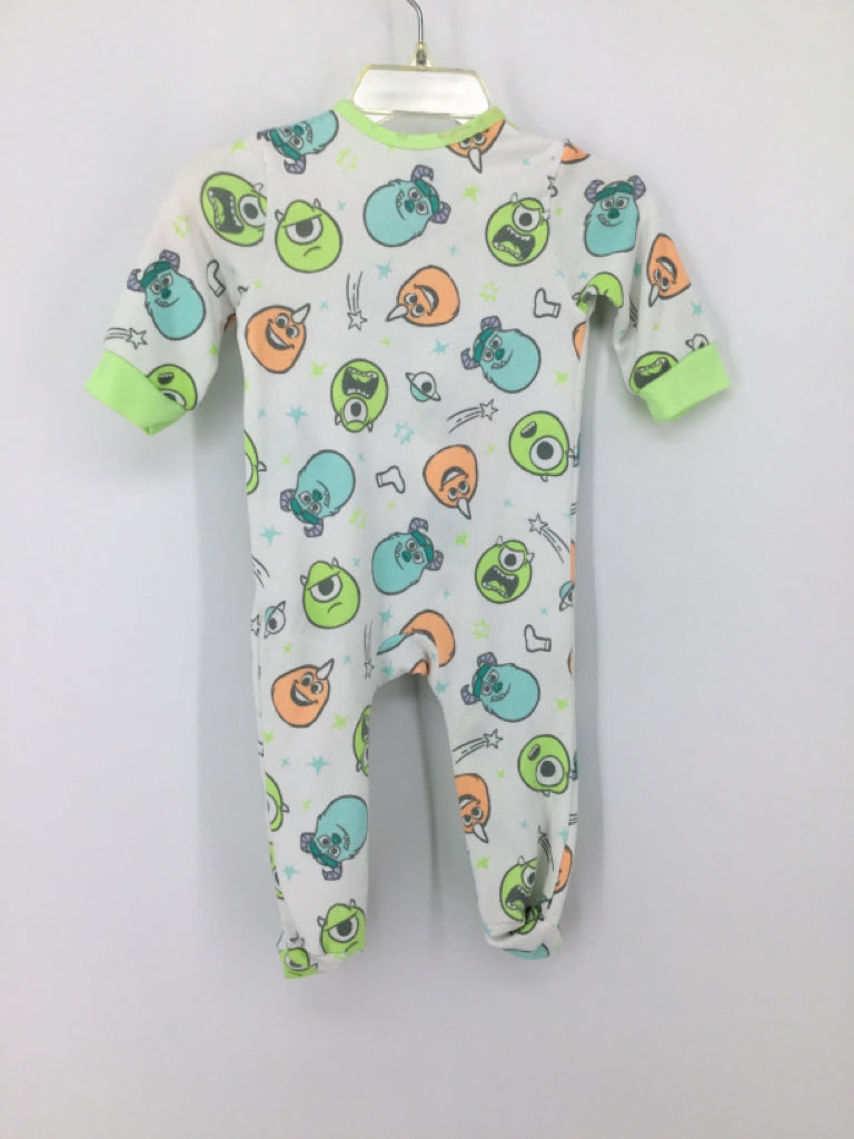 Disney Child Size 3 Months Green Sleepers