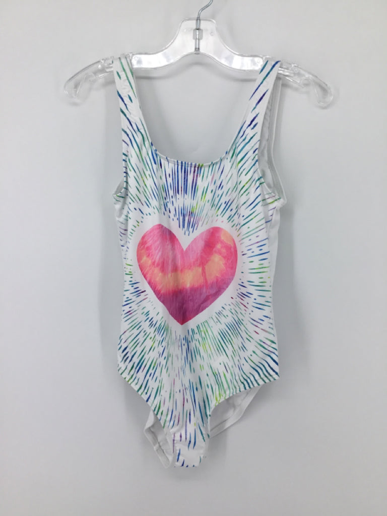 Stella Cove Child Size 10 White Swimwear - girls