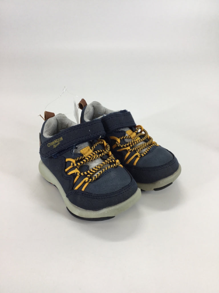 OshKosh B'gosh Child Size 4 Toddler Navy Sneakers