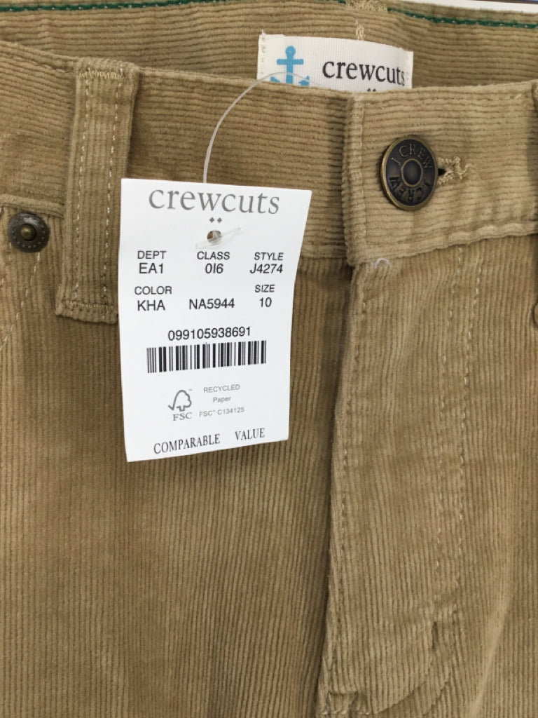 Crewcuts Child Size 10 Tan Solid Pants - boys