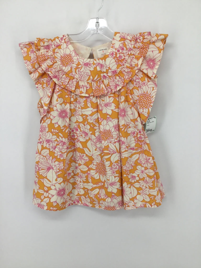 Crewcuts Child Size 10 Yellow Shirt - girls