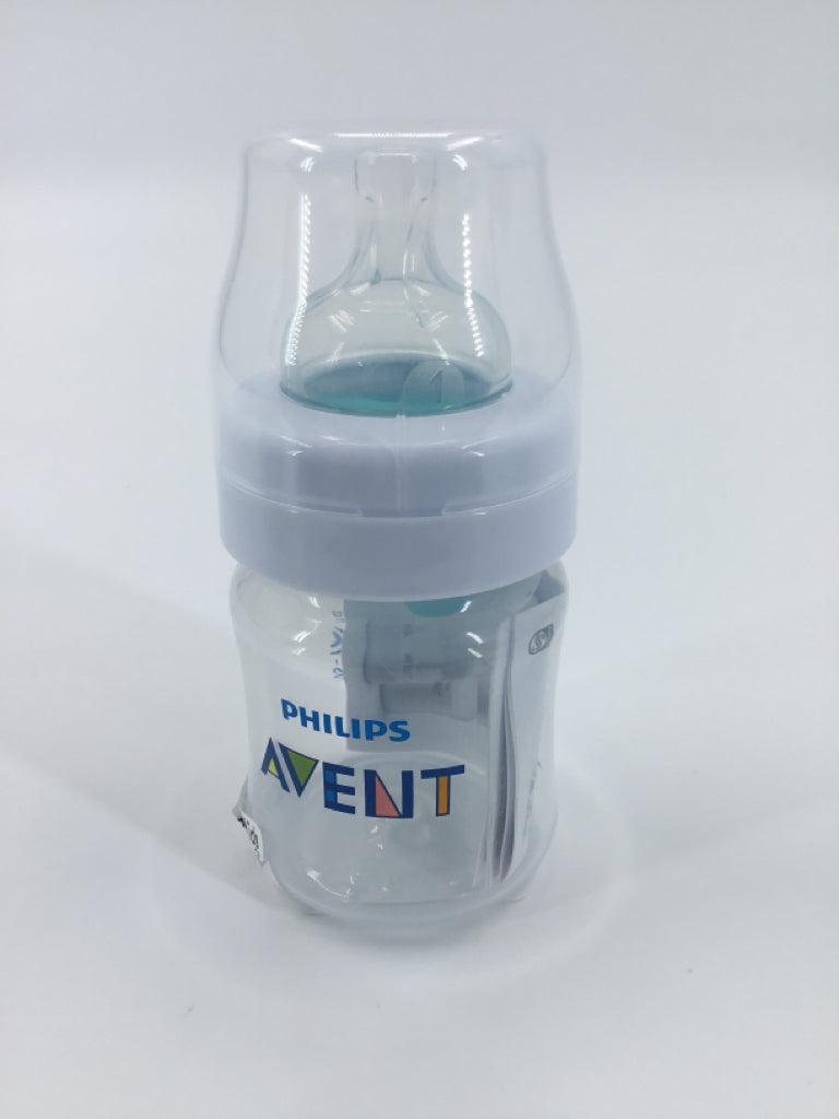 Avent 4 oz Plastic Bottle - new