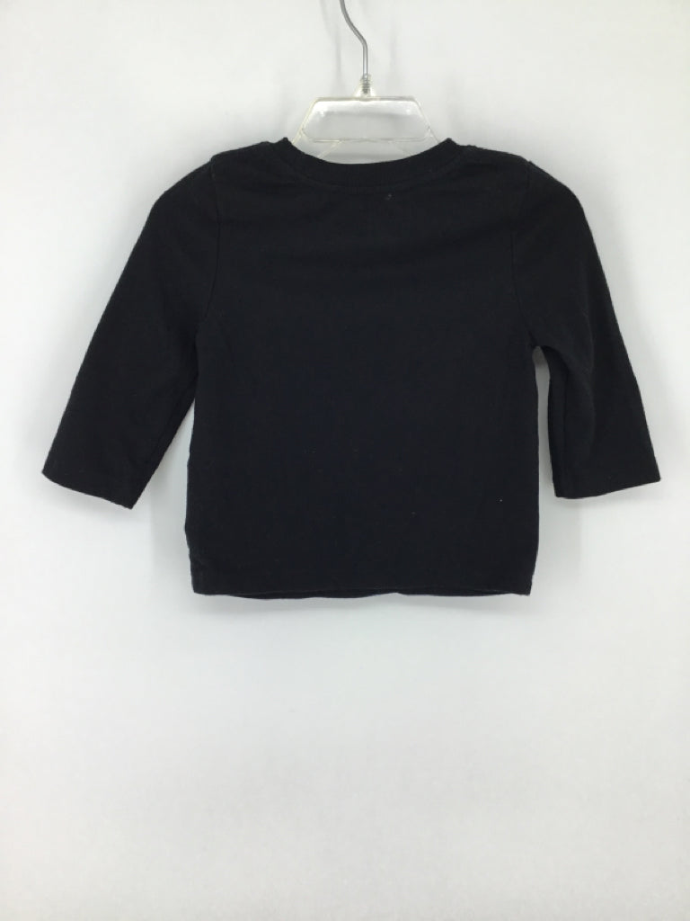 Cat & Jack Child Size 12 Months Black Halloween T-Shirt
