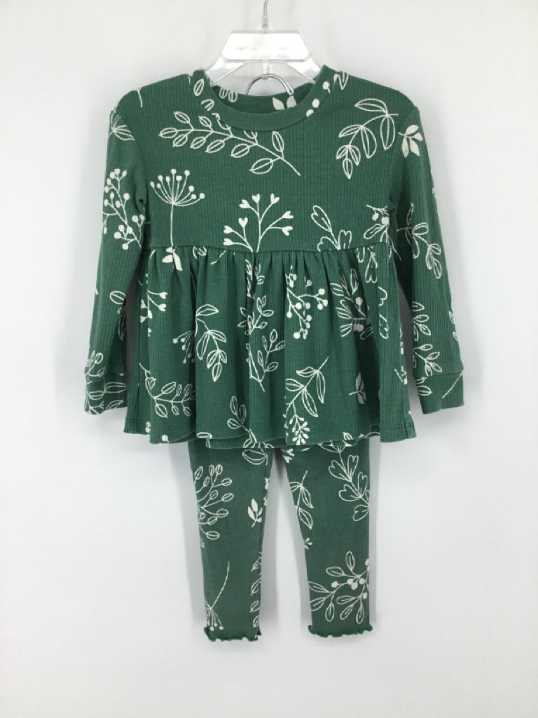 Member's Mark Child Size 2 Green Outfit - girls