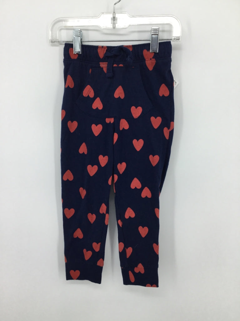 Cat & Jack Child Size 4 Blue Valentine's Day Pants