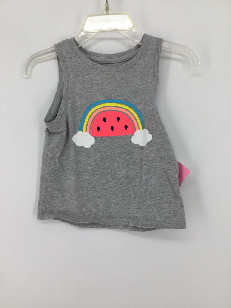 Cat & Jack Child Size 18 Months Gray Tank top - girls
