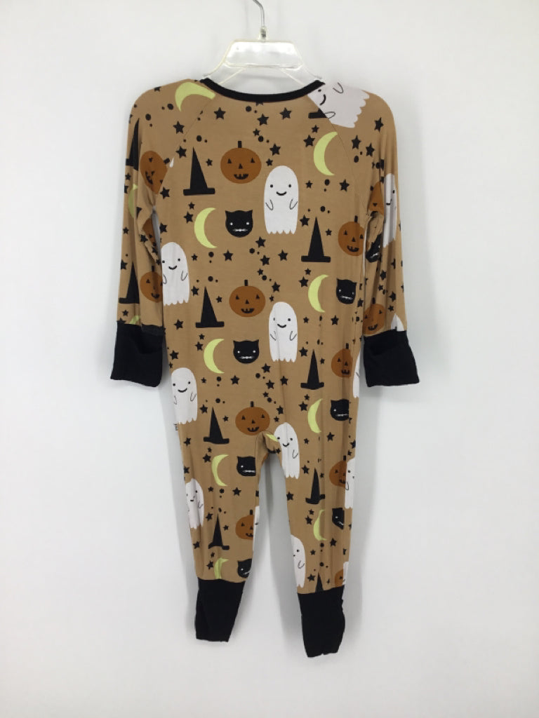 Emerson & Friends Child Size 18-24 Months Tan Halloween Pajamas