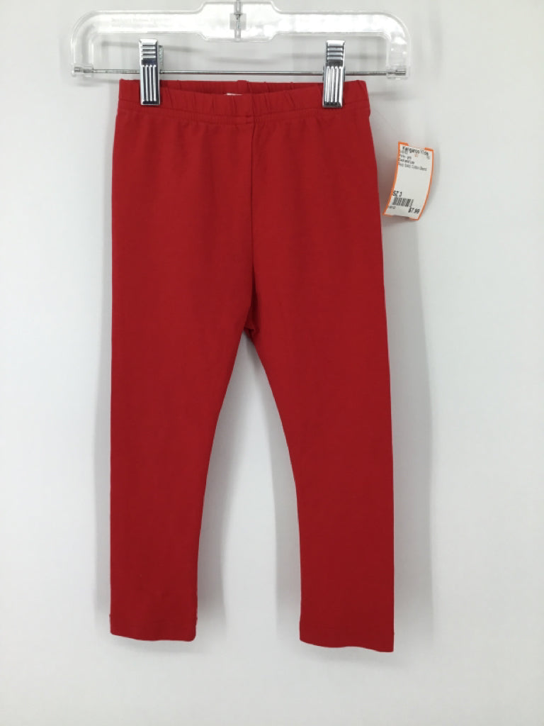 Cecil and Lou Child Size 3 Red Pants - girls