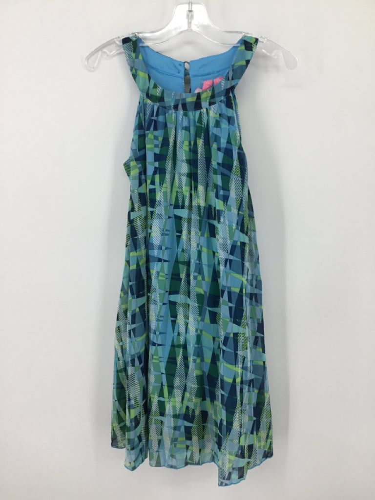 Hype Girls Child Size 10 Blue Dress - girls