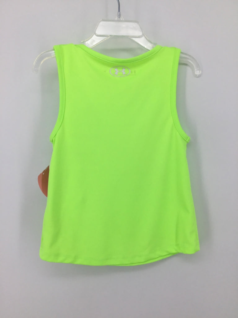 Under Armour Child Size 5 Yellow Tank top - girls