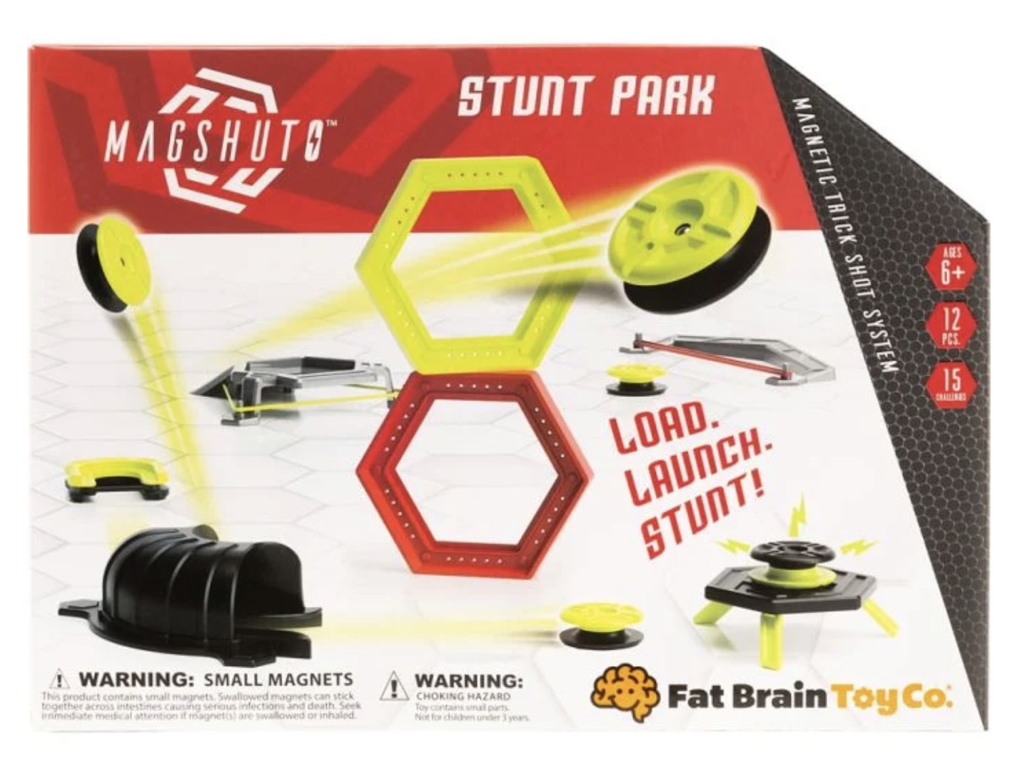 Fat Brain Toys - Magshuto Mag Stunt Park