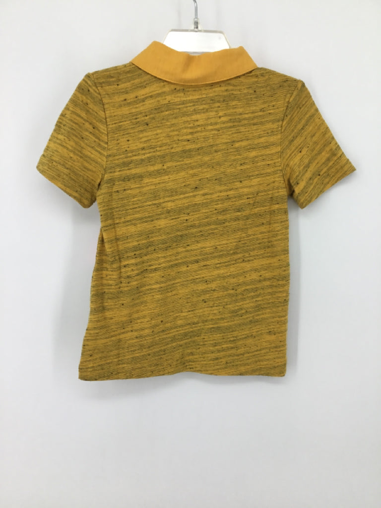 Cat & Jack Child Size 18 Months Yellow Marbled Shirt - boys