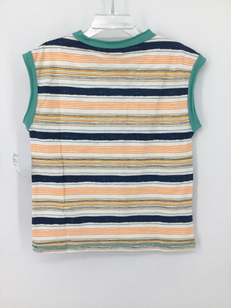 Matilda Jane Clothing Child Size 4 Multi-Color Stripe Shirt - boys