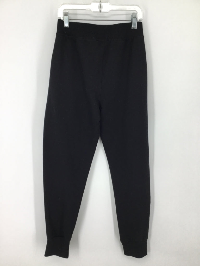Puma Child Size 10 Black Solid Sweatpants - boys