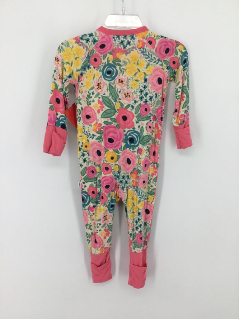 Little Sleepies Child Size 3-6 Months Pink Pajamas - girls
