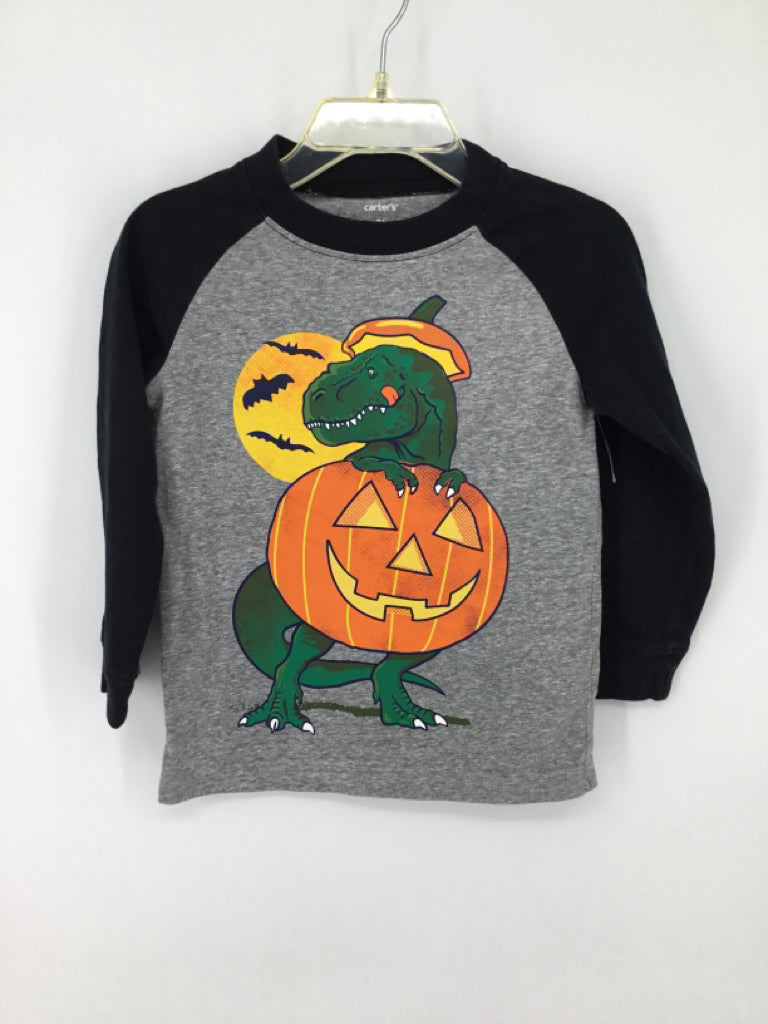 Carter's Child Size 2 Black Halloween T-Shirt