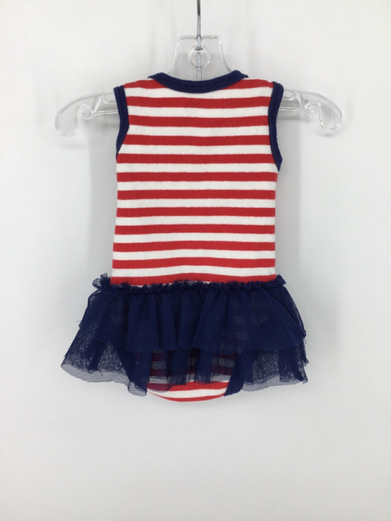 Baby Starters Child Size Newborn Red Stars & Stripes Outfit