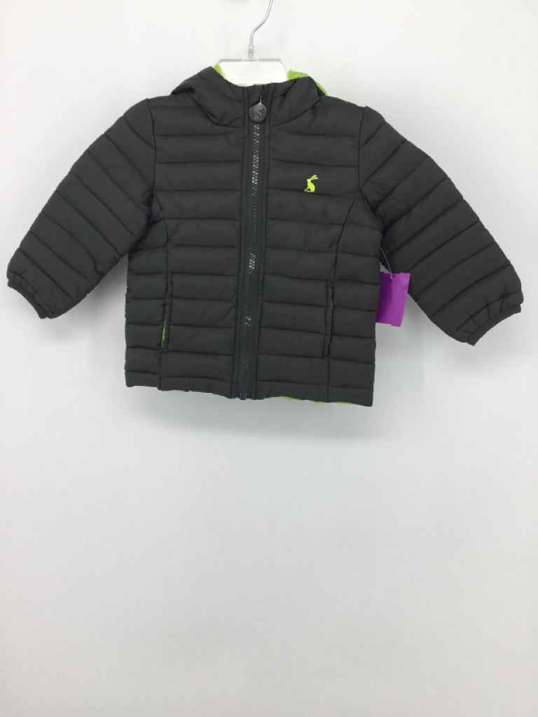 Joules Child Size 6-9 Months Gray Solid Outerwear - boys