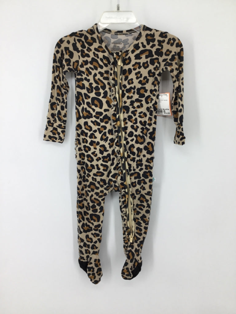 Posh Peanut Child Size 9-12 Months Tan Sleepers
