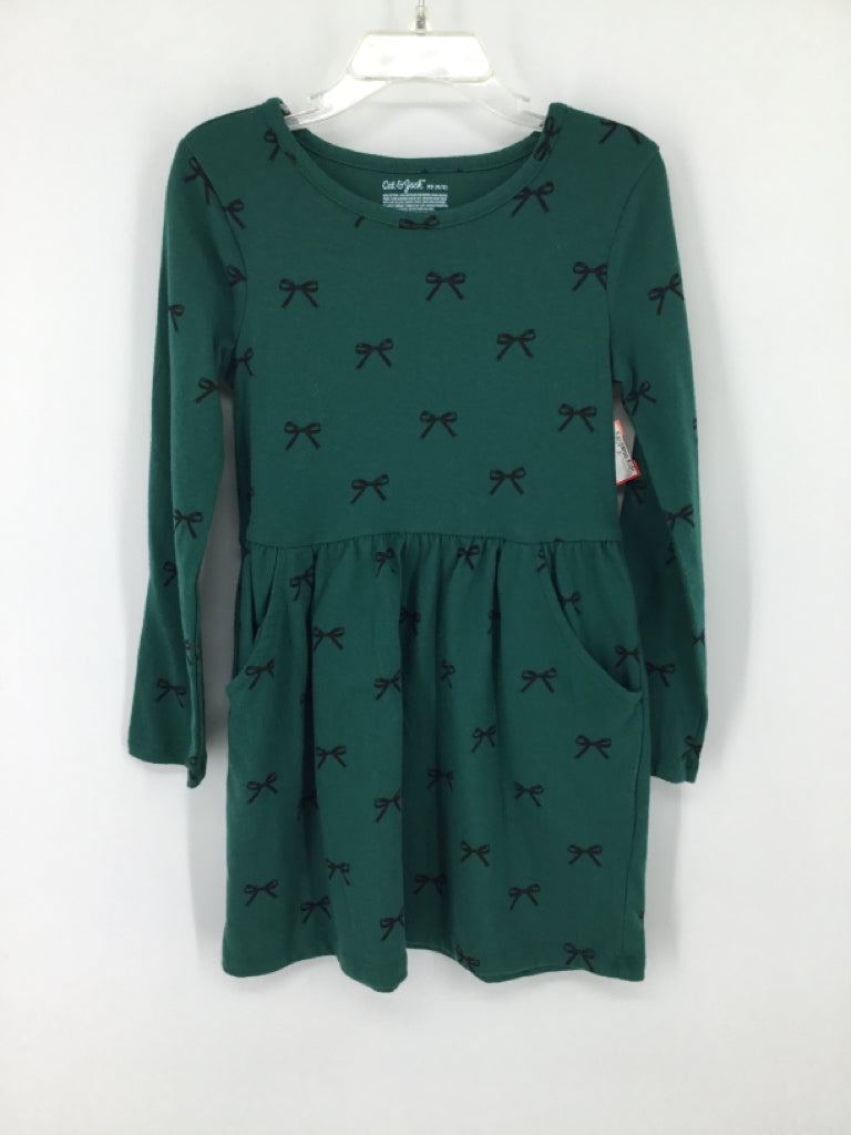 Cat & Jack Child Size 4 Green Dress - girls