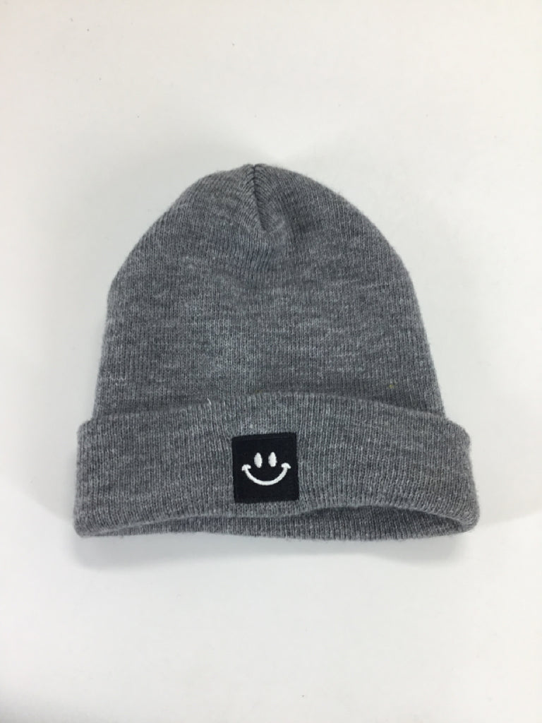 brandless Child Size Infant Gray Solid Hats - boys