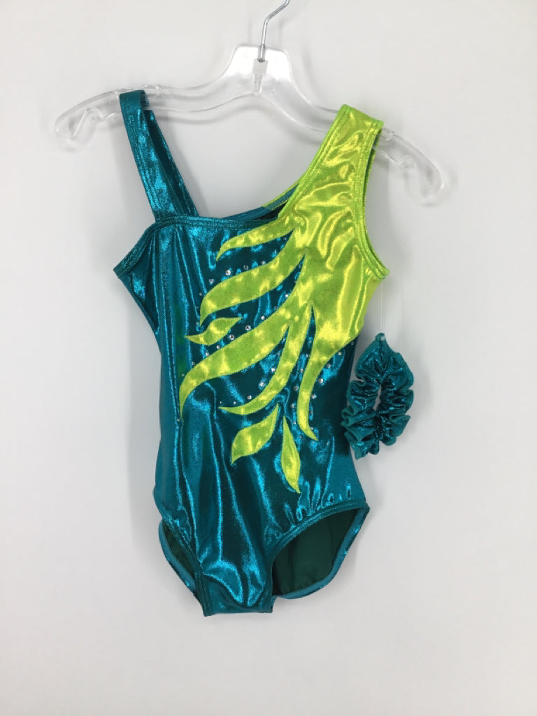 Balera Child Size 10 Teal Dance - girls