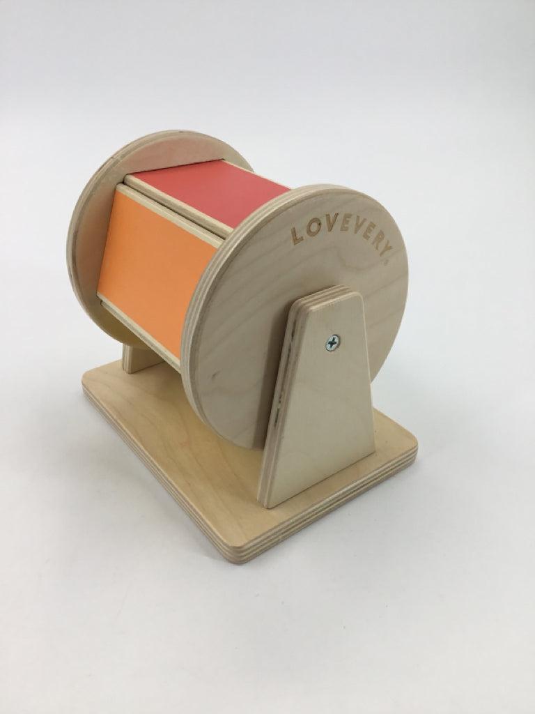 Lovevery Wooden Rainbow Spinner