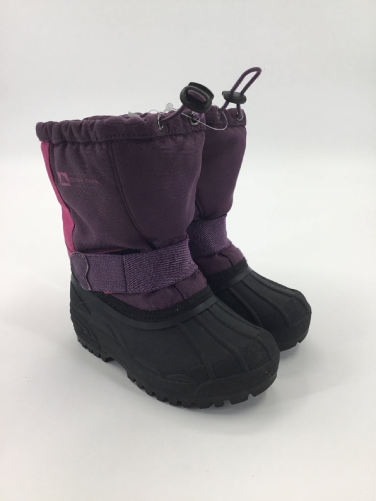 Ozark Trail Child Size 10 Purple Rain/Snow Boots